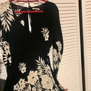 Hawaiian flower dress